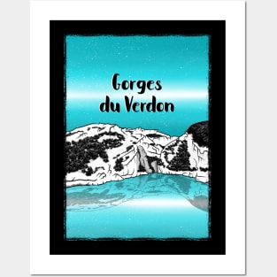 Verdon Gorge Posters and Art